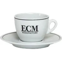 ECM Cappuccinotassen-Set (Tasse und Untertasse, 6 Stück)