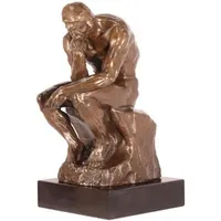 Casa Padrino Art Deco Bronzefigur Der Denker Bronze /