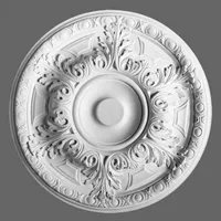 Casa Padrino Stuck Rosette 49 x 49 cm Deckenstuck