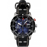Zeppelin 7218-3 Herrenuhr Automatik Chronograph Eurofighter Schwarz/Blau