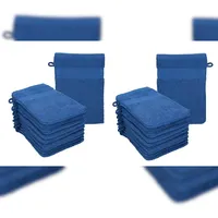 Betz 20 Stück Waschhandschuhe Palermo 100% Baumwolle Waschlappen Set