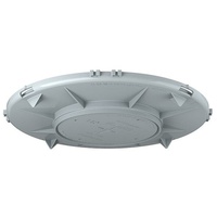 Kaiser 1282-02 Einbaugehäuse, HaloX® 180 Frontteil Einbaudurchmesser Ø 110