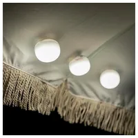 NEW GARDEN LED-Außendekoleuchte Cherry Mini 3er Set Kunststoff