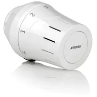 Simplex Design-Thermostatkopf TC-E1 M30x1,5 mit Nullstellung, Weiß F35330