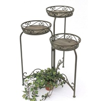 DanDiBo Ambiente DanDiBo Blumentreppe Metall Rund 72 cm Blumenständer