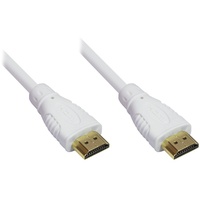 Good Connections High-Speed HDMI Anschlusskabel 0,5m Ethernet weiß