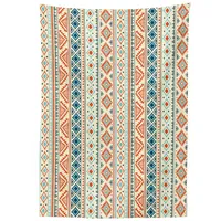 ABAKUHAUS Stammes Tischdecke, Mexican Aztec Muster, Schmutzabweisent mit Modernster