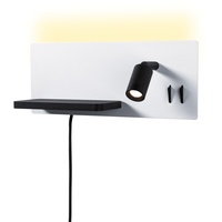 Paulmann LED Wandleuchte Serra USB C 2700K 650lm /