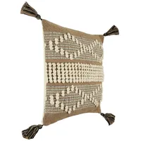 EGLO Living Kissen Chevery, Couch Zierkissen Boho, Dekokissen handgemacht