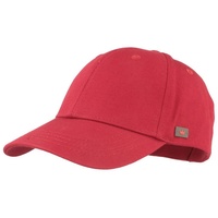 Balke Design Balke einfarbige Baumwoll-Baseball-Cap | rot
