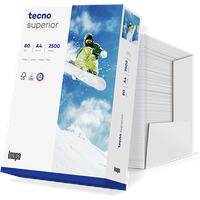 Inapa tecno Kopierpapier superior A4 80 g/qm 2.500 Blatt