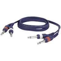 DAP AUDIO 2 Mono Jack to 2 Mono Jack