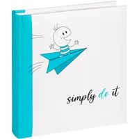 Walther design Fotoalbum blau 26 x 25 cm Kinderalbum