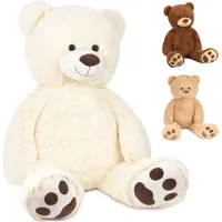 Brubaker XXL Teddybär 100 cm groß - Stofftier Plüschtier