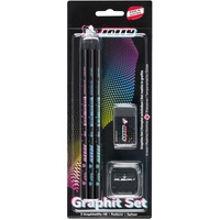 Jolly Next Graphit Bleistift-Set HB schwarz, 1 Set