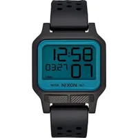 Nixon Herren Digital Japanisches Automatikwerk Uhr mit Kunststoff Armband