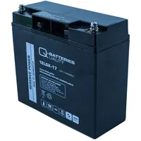 Quality Batteries Q-Batteries 12LSX-17 12V 17Ah Blei-Vlies-Akku / AGM