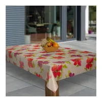 Laro Wachstuch-Tischdecke Abwaschbar Wachstischdecke PVC Plastik-Tischdecken Eckig Meterware Abwischbar,
