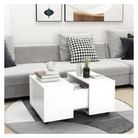 VidaXL Couchtisch Weiß 60x60x38 cm Holzwerkstoff