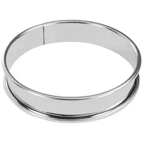 De Buyer Tortenring Edelstahl rund 10 cm, H.2 cm
