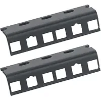 HMF 66802-02 Rackschiene für Serverschrank 2 Stück 10 Zoll,