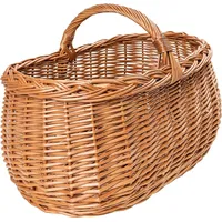Creative Home Große Picknickkorb Weidenkorb mit Henkel Einkaufskorb |