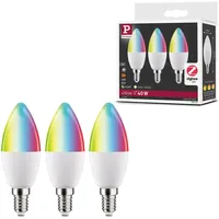 Paulmann LED-Kerze 29152 5W E14 warmweiß 3 St.