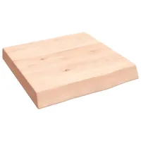 VidaXL Waschtischplatte 40x40x6 cm Massivholz Unbehandelt
