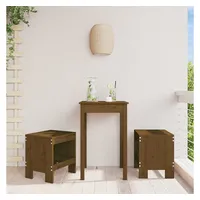 VidaXL Gartenhocker 40 x 36 x 45 cm honigbraun