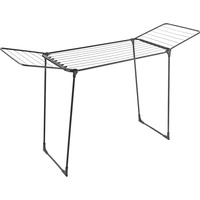 Metaltex Onyx" mit Ständer 18 metri di stenditura Schwarz