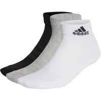Adidas Cushioned Sportswear Ankle 3er Pack Medium Grey Heather