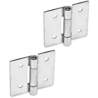 Ganter norm Ganter Normelemente | Edelstahl-Blechscharniere - GN 136-NI-50-50-B