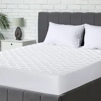 Utopia Bedding Gesteppter Matratzenschoner 90 x 200 cm, Spannmatratzenauflage,