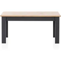 Furn.design Ribera 160 x 76 x 90 cm grau/naturbelassen