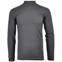RAGMAN Herren Longsleeve grau meliert, grau, NOS