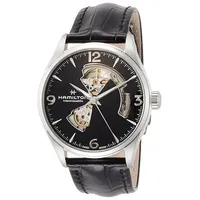 Hamilton Jazzmaster Open Heart H32705731 Herren Automatikuhr Durchbrochenes Ziffernblatt