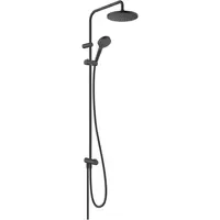 Hansgrohe Vernis Blend Duschsystem Reno 200 1jet Schwarz Matt