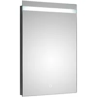 Pelipal Xora Badezimmerspiegel, Glas, rechteckig, 50x70x3 cm mit Touchsensor
