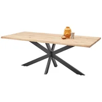 Stolkom Esstisch 200x100cm Eiche Massiv