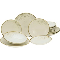 CreaTable Nature Collection Natural Living, Geschirrset, Teller Set aus