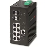 Edimax Pro Edimax Port Gigabit PoE WebManagebarer IndustrieSwitch SFPSteckplätzen