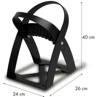 Eberth Holzspalter Manuell, Spaltkeil, aus Stahl Größe 24 x