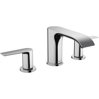 Hansgrohe Vivenis Waschtischarmatur 90 mit Zugstangen-Ablaufgarnitur, chrom
