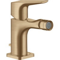 Hansgrohe Axor Citterio E Einhebel-Bidetmischer mit Hebelgriff mit Zugstangen-Ablaufgarnitur