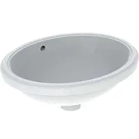 Geberit VariForm Unterbauwaschtisch 500749002 48x39cm, ohne Hahnloch, mit Überlauf,