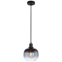 Just light. Just Light Pendelleuchte Zea 1-flammig Schwarz