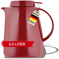 Helios Servitherm Kunststoff-Isolierkanne, rot, 0,3 Liter