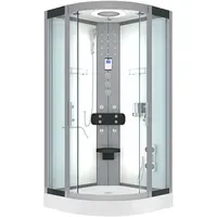 AcquaVapore Duschkabine Dusche D58-10t1-ec 90x90 cm Mit 2k Scheiben
