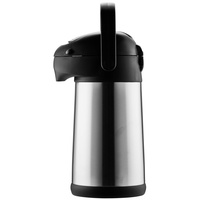 Helios helios® Isolierkanne Pipe Edelstahl/schwarz 2,5 l