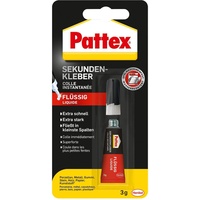 Pattex Sekundenkleber Classic flüssig, 3 g (3 g)